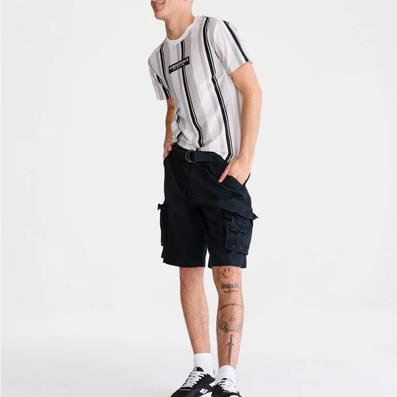 Men’s Belted Cargo Shorts - Picture 4 of 7